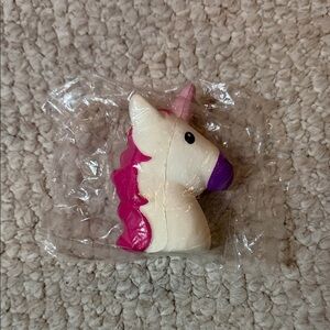 Pink and Purple Unicorn Squishy Toy